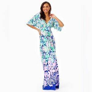 Lilly Pulitzer Parigi Maxi Dress NWT Size Small